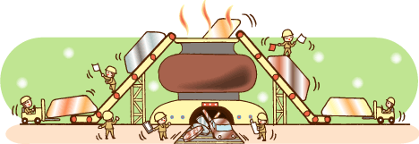 非鉄金属とはのイラスト